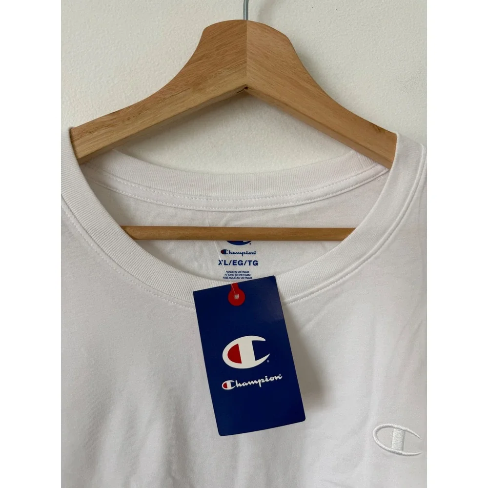 Champion Men's T-Shirt – Bright White – Size XL – NWT - Picture 2 of 4
